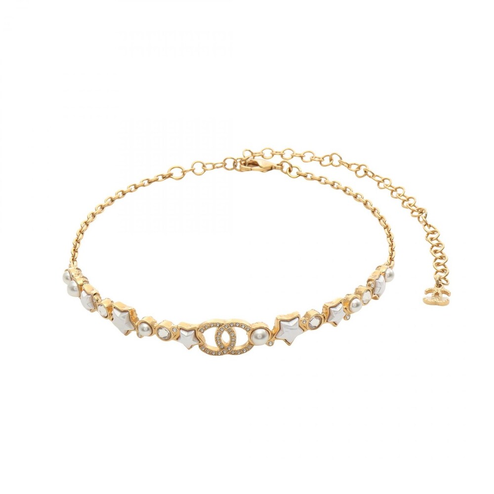 Chanel Coco Mark Star Choker Necklace #272552C14B